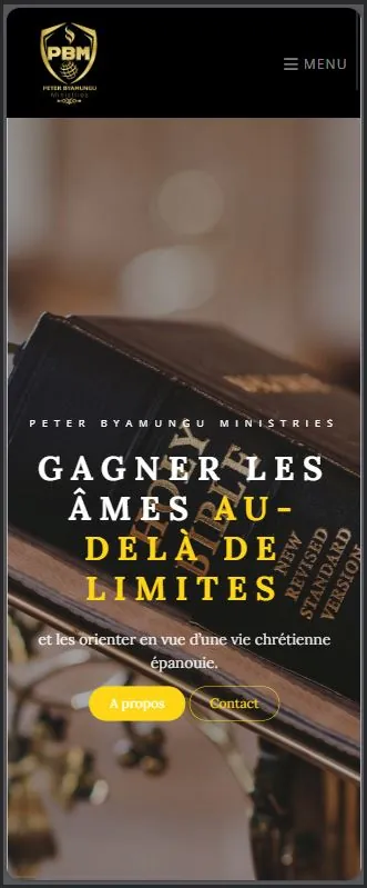 Réalisation : site BGM